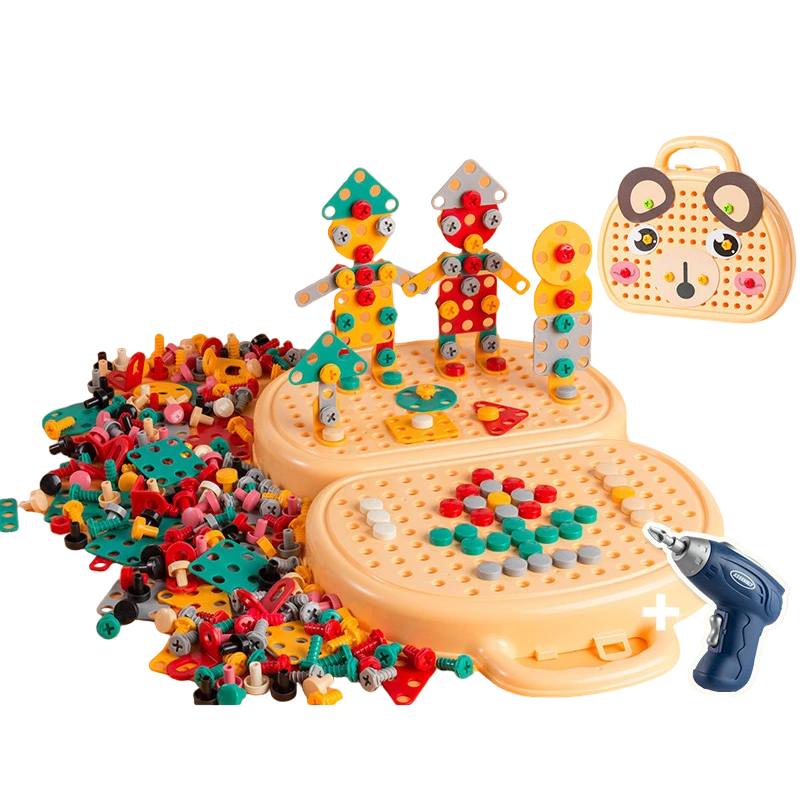 Children's Electric Drill Assembly Puzzle Toy