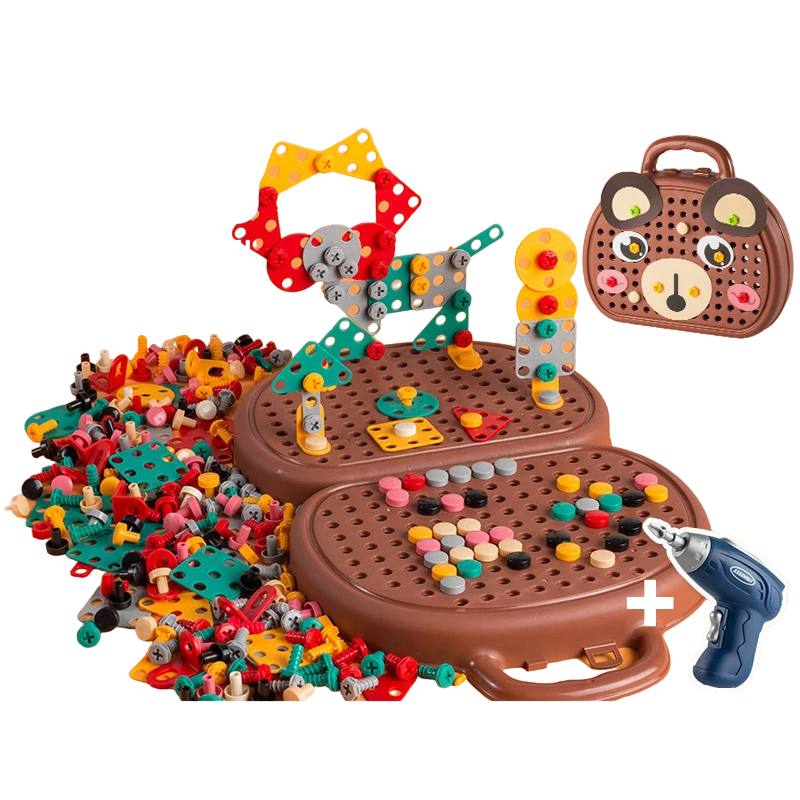 Children's Electric Drill Assembly Puzzle Toy