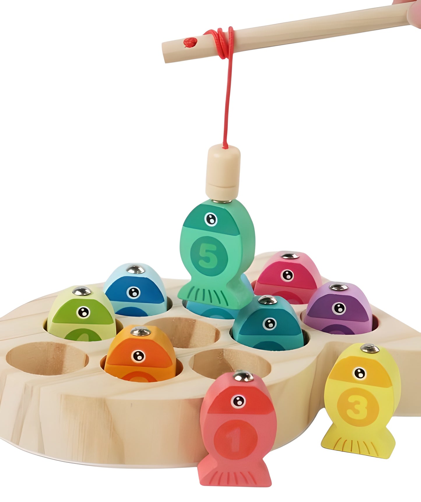 Fishing Alphabet Number Baby Montessori Toys