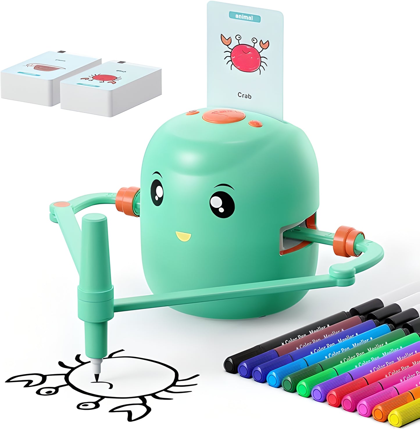 Interactive Educational Drawing Robot for Kids