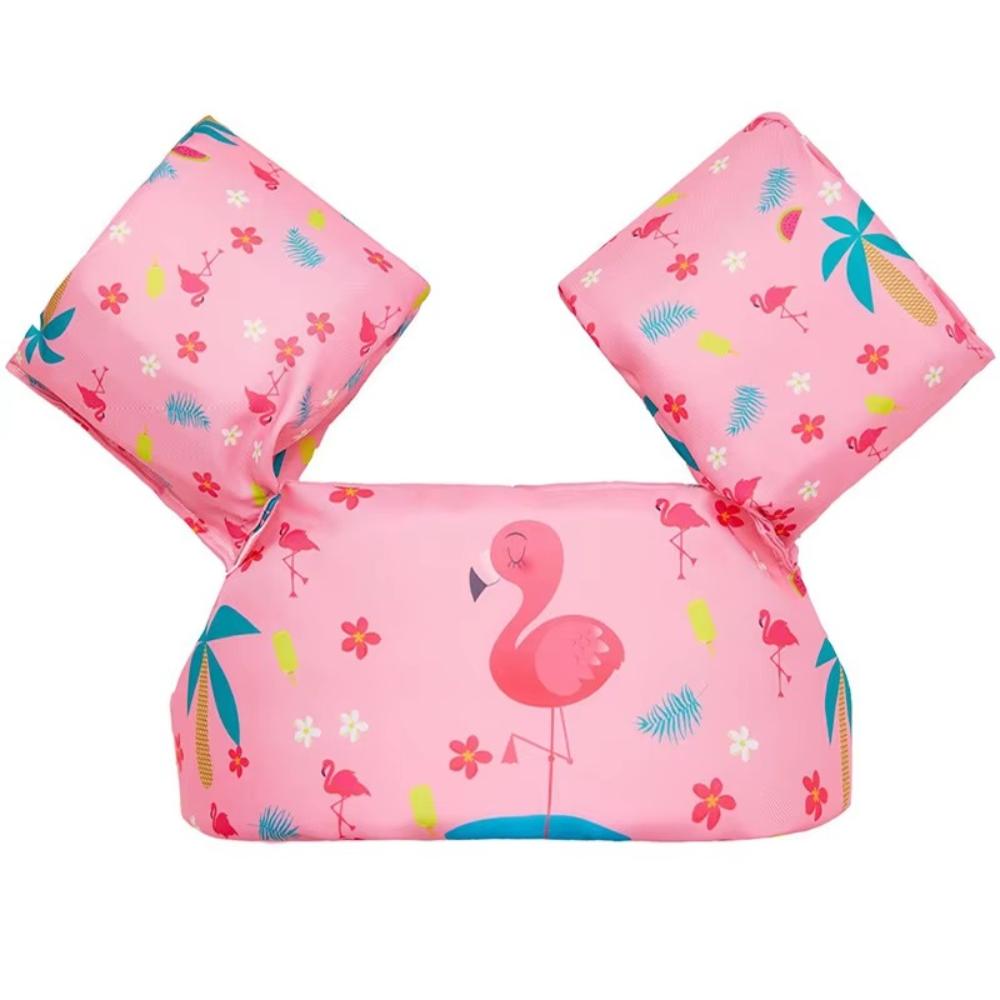 Kids Swim Float Vest with Arm Sleeves Buoyancy Aid