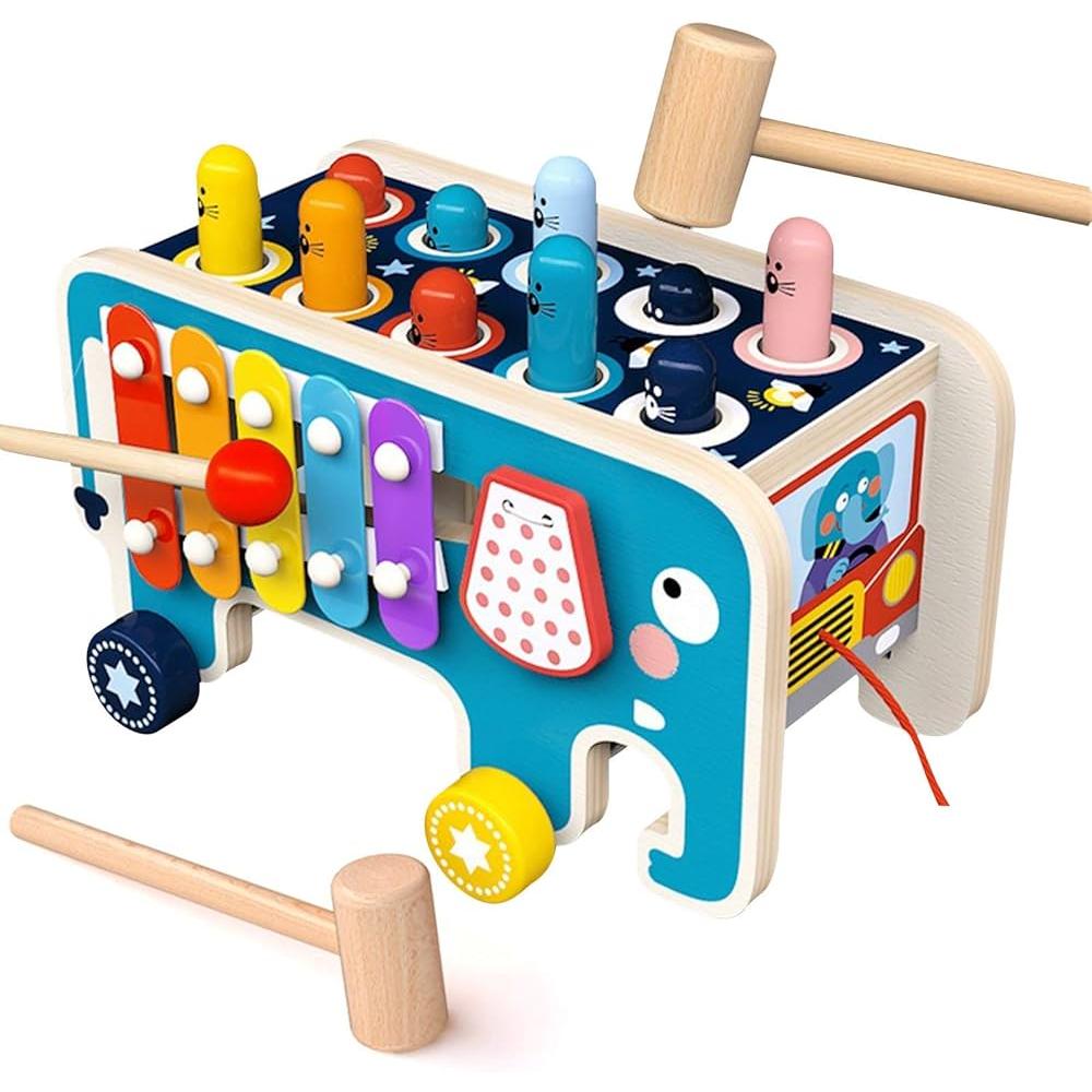 Baby Whack-A-Mole Montessori toy