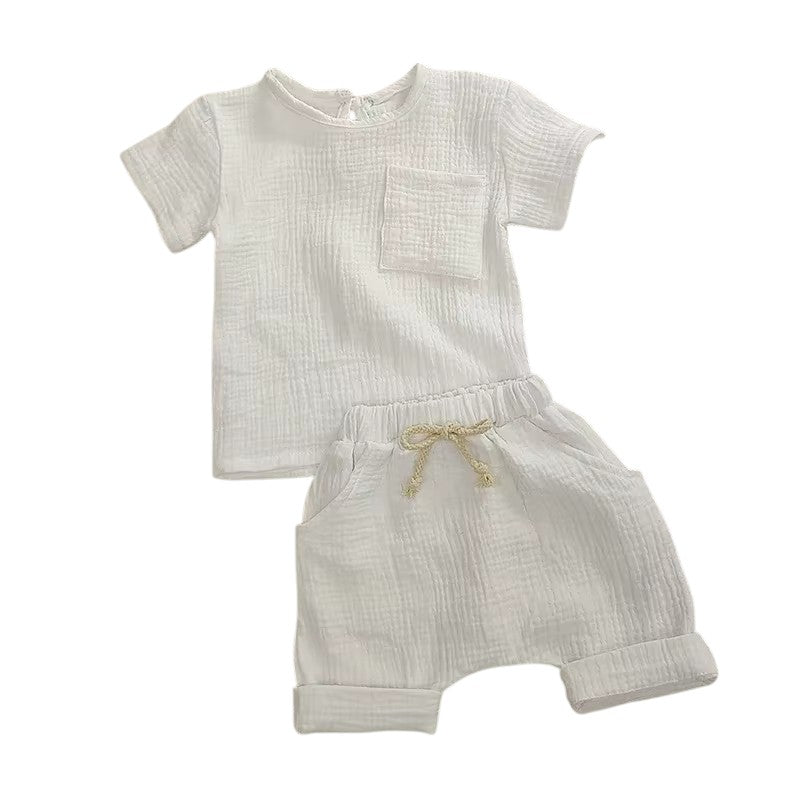 Set Cotton Newborn Toddler T-shirts and Shorts