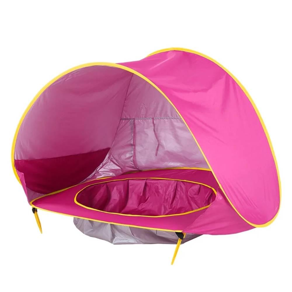 Portable Kids Beach Tent Waterproof UV Protection Durable Design