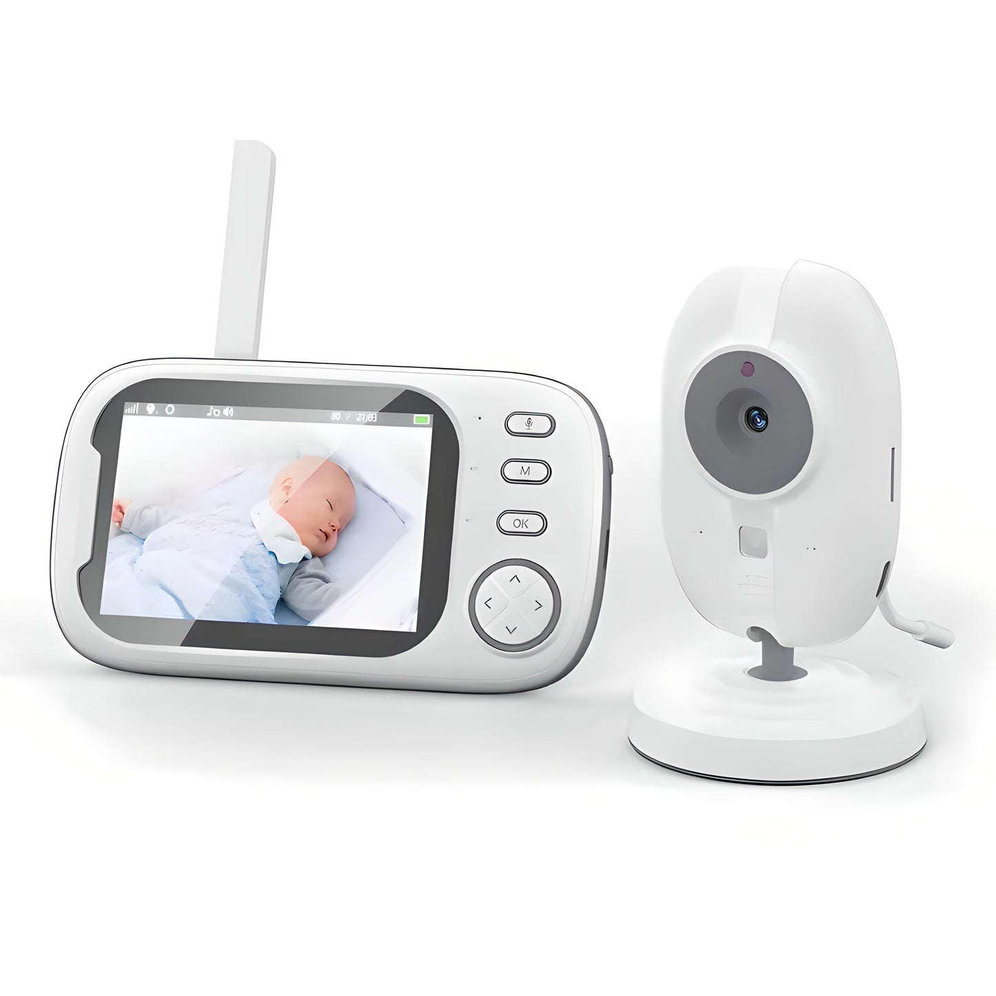 Video Camera Baby Monitor Night Vision Temperature Monitoring