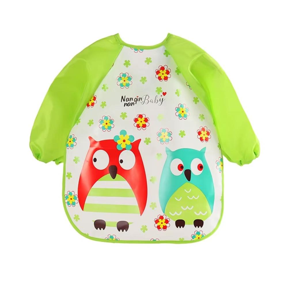 Waterproof EVA Full Sleeve Baby Bib