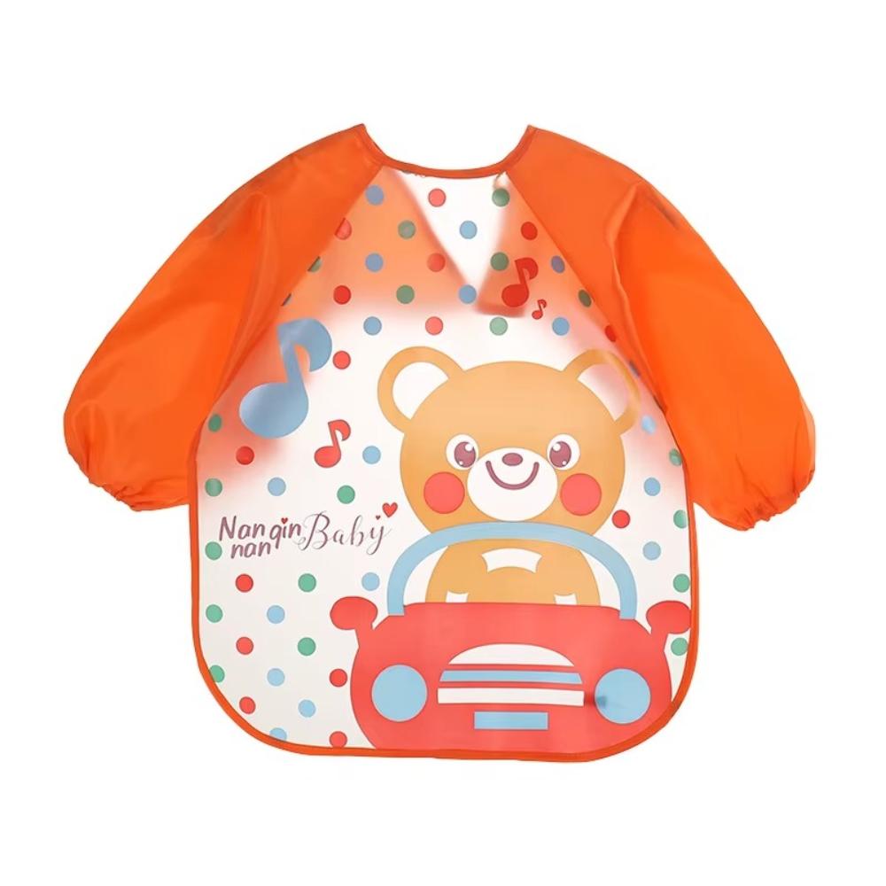 Waterproof EVA Full Sleeve Baby Bib