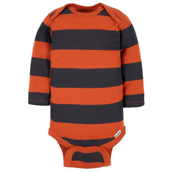 Long & Short Sleeves 5-pack bodysuits Baby Boy Onesies 100% Cotton Woodland