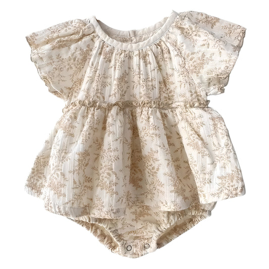 Summer 0-24M Baby Girl Toddler Newborn Cotton Romper