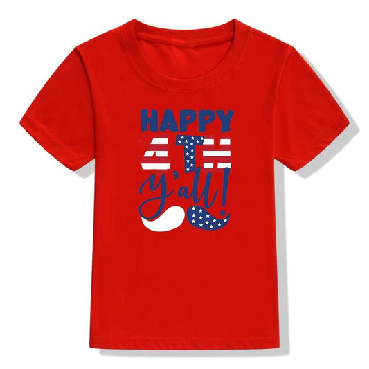 Kids 4th of July American Boy Shirt