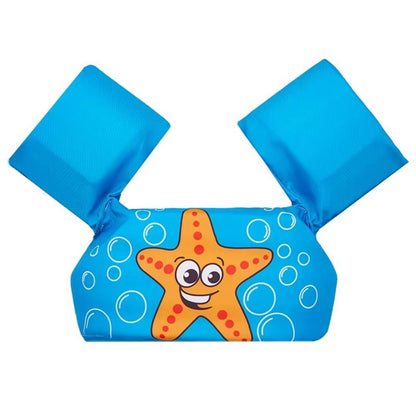 Kids Swim Float Vest with Arm Sleeves Buoyancy Aid