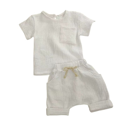 Set Cotton Newborn Toddler T-shirts and Shorts