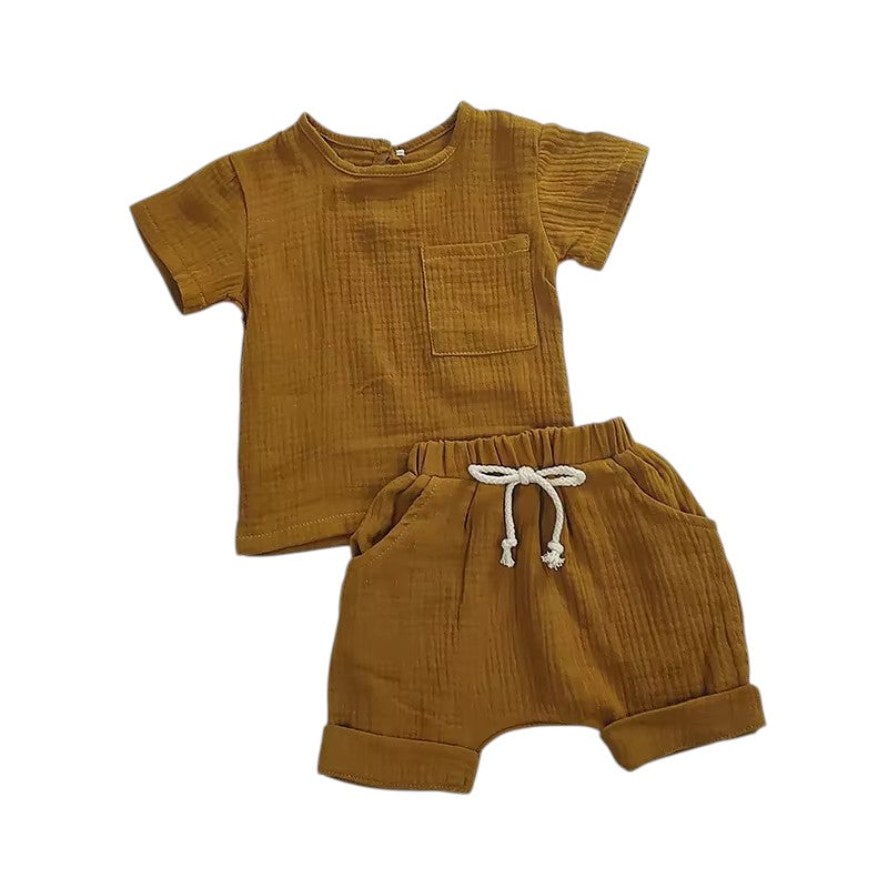 Set Cotton Newborn Toddler T-shirts and Shorts