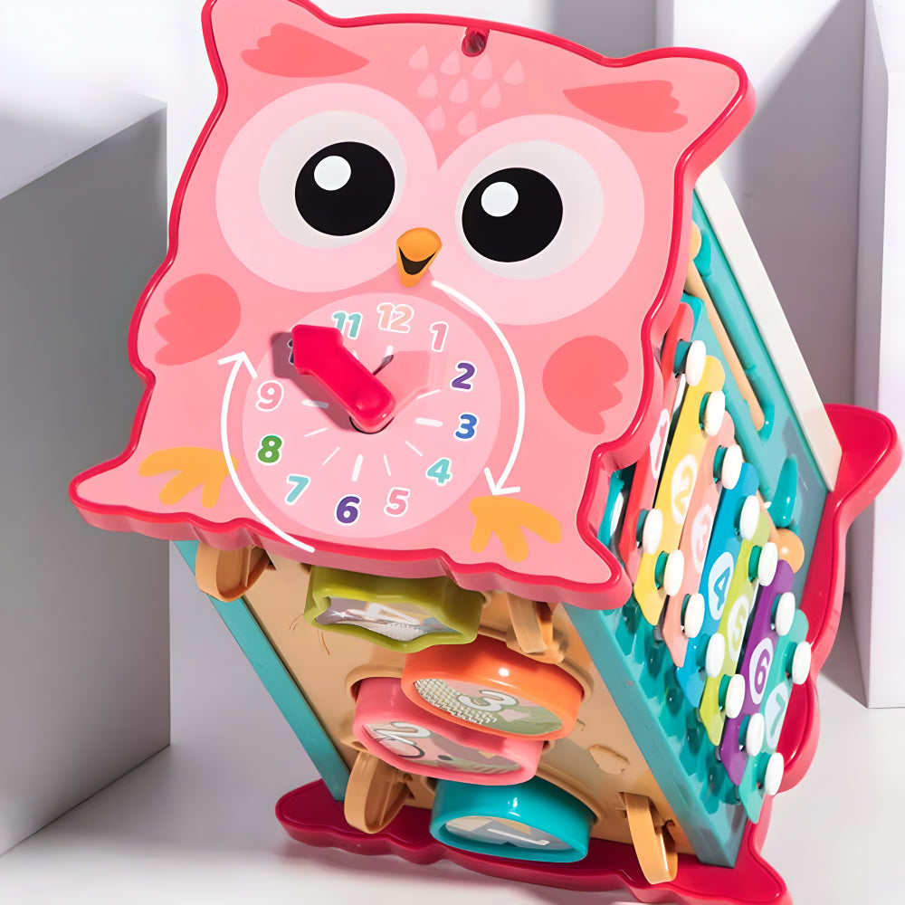Owl 8-in-1 Montessori Activity Toy for Toddlers