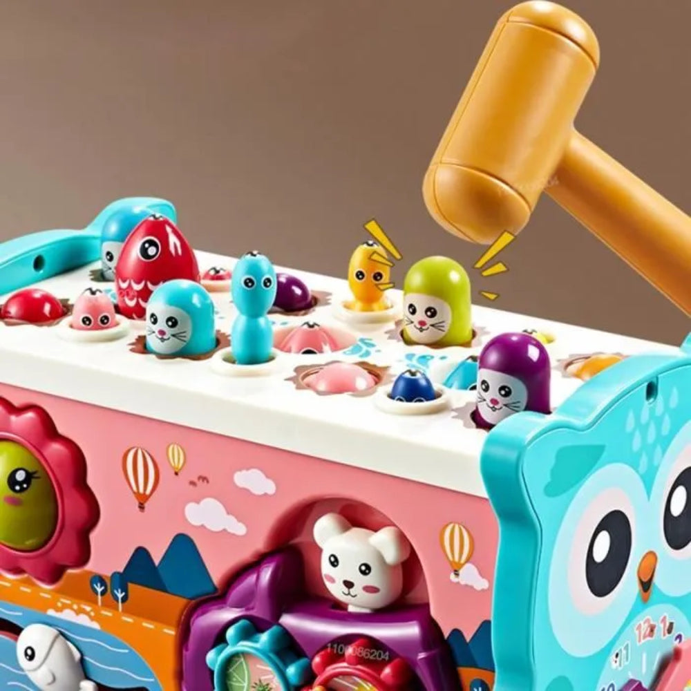 Owl 8-in-1 Montessori Activity Toy for Toddlers
