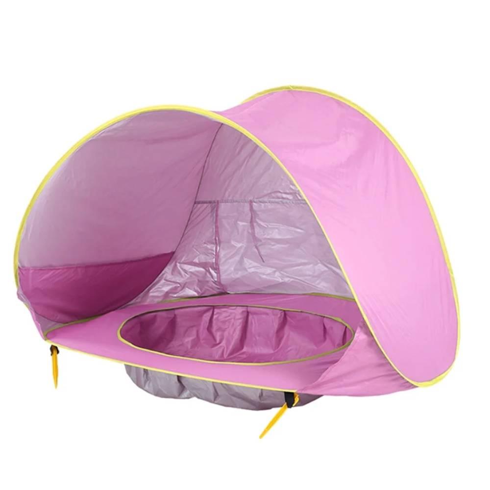 Portable Kids Beach Tent Waterproof UV Protection Durable Design