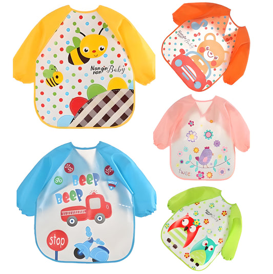 Waterproof EVA Full Sleeve Baby Bib