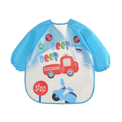 Waterproof EVA Full Sleeve Baby Bib