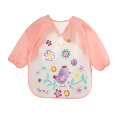 Waterproof EVA Full Sleeve Baby Bib