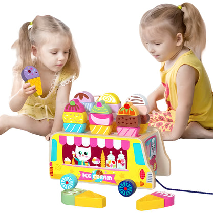 Ice Cream Truck Educational toddler Toy